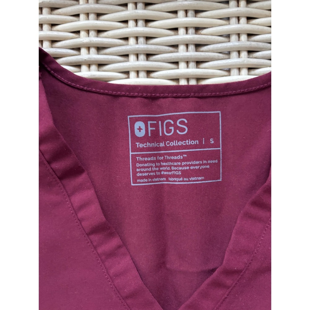 FIGS‎ Casma Three Pocket Scrub Top Small nurse hospital Workwear - Picture 4 of 6